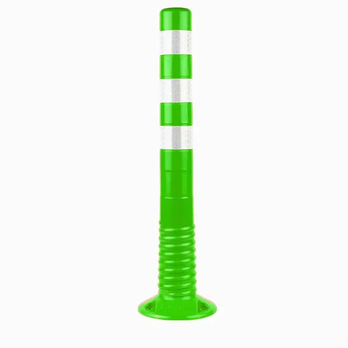 FLEXGUARD flexibele reflecterende afzetpaal - groen | 75 cm
