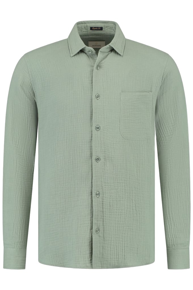 Dstrezzed Ds-axton Shirt Lily Pad Größe: S | Casual hemden Outlet | Herren