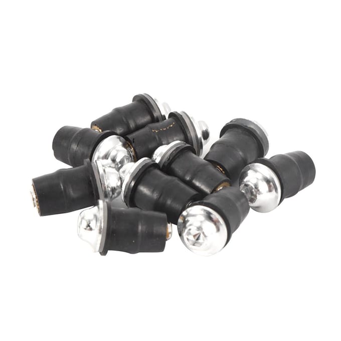 10 stuks Universele Motorfiets Windscherm M5 Binnenzeskant Schroeven zilver