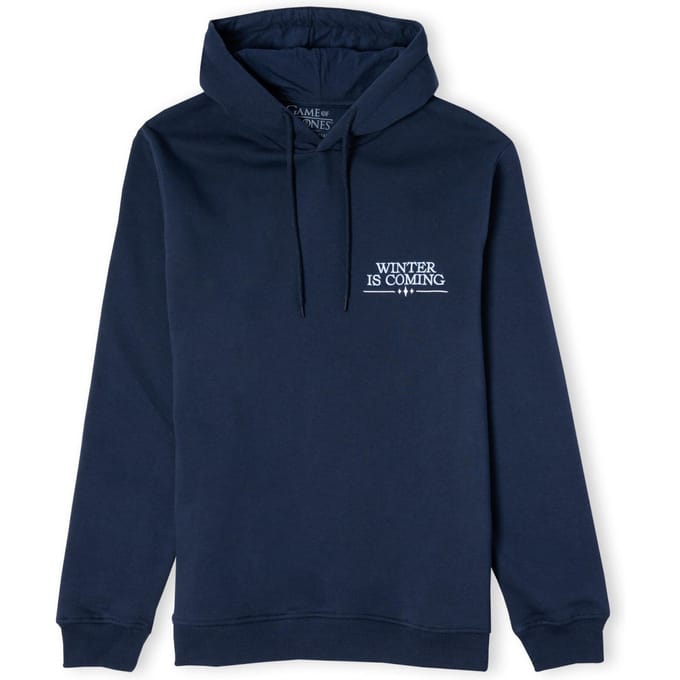 Game of Thrones Winter Is Coming Unisex Hoodie - Blauw - M