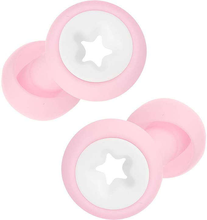 EarPlug Serie - Silliconen Oordopjes - Roze/Wit - Geluidsreducerend