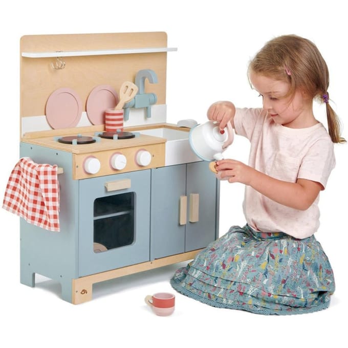 Tender Leaf Toys kinderkeuken M + accessoires 3jr+