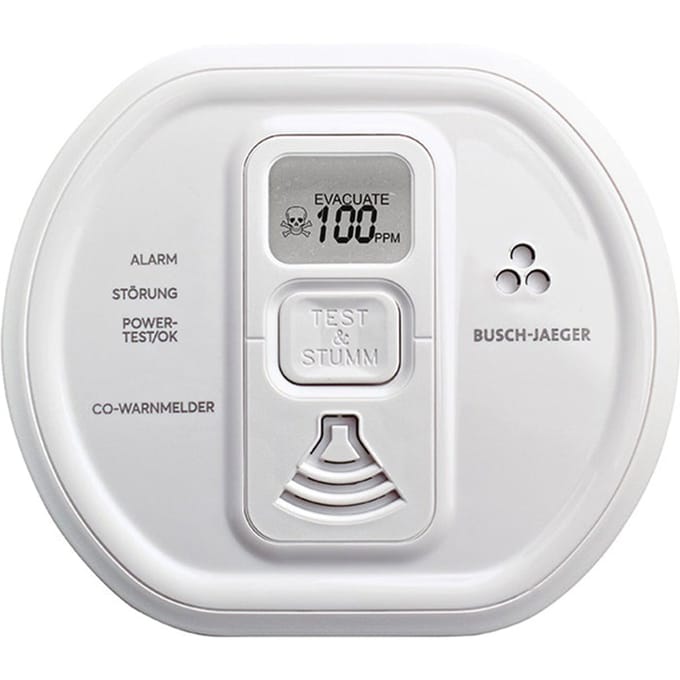 ABB Busch-Jaeger Professionele CO Alarm Met Lithium Batterij - 2CKA006800A2869