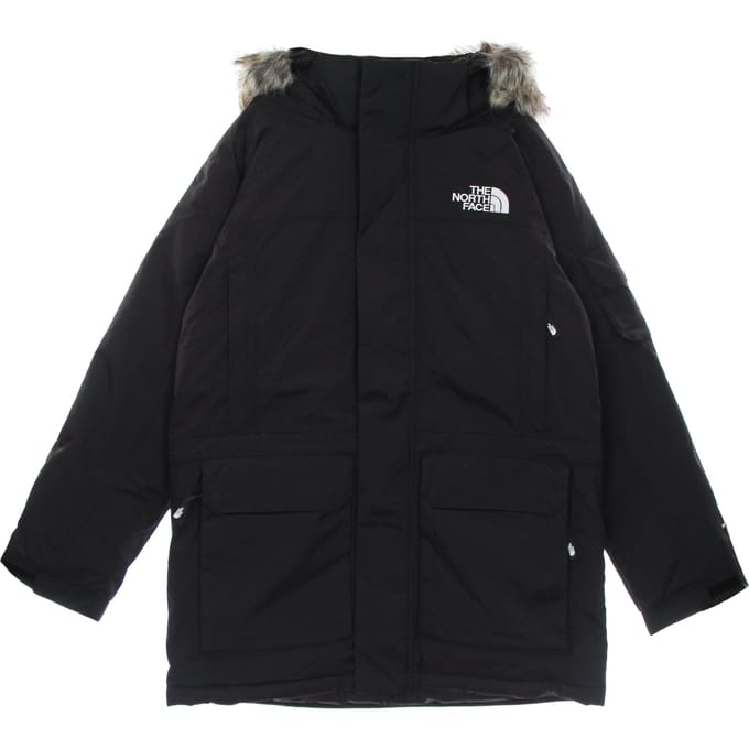 Gerecycled Mcmurdo Jacket Lange herenjas zwart