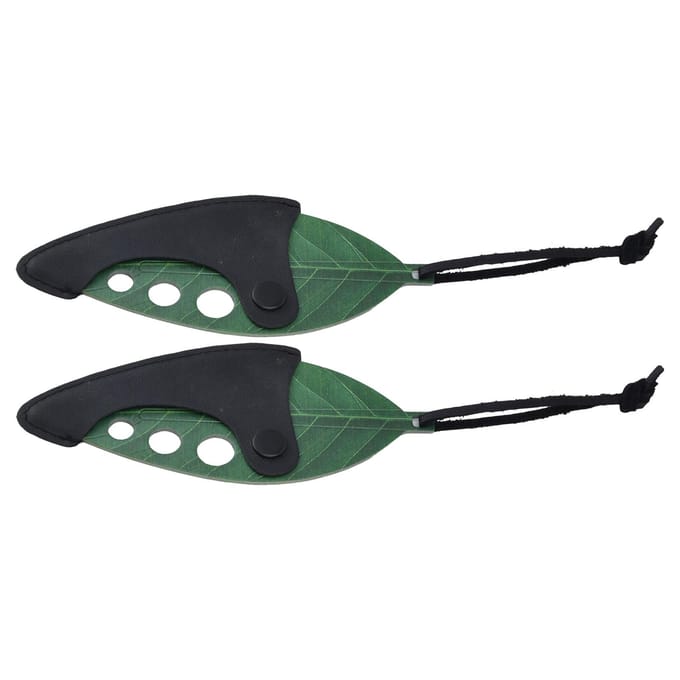 Effeuilleuse d'herbes Multifonctionnelle 9 Trous Acier Inoxydable Enlève-Feuilles de Légumes avec Support de Protection black