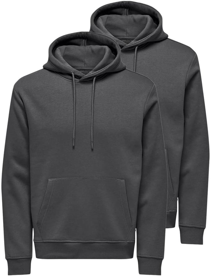 Only & Sons Heren hoddie 2 pack Connor