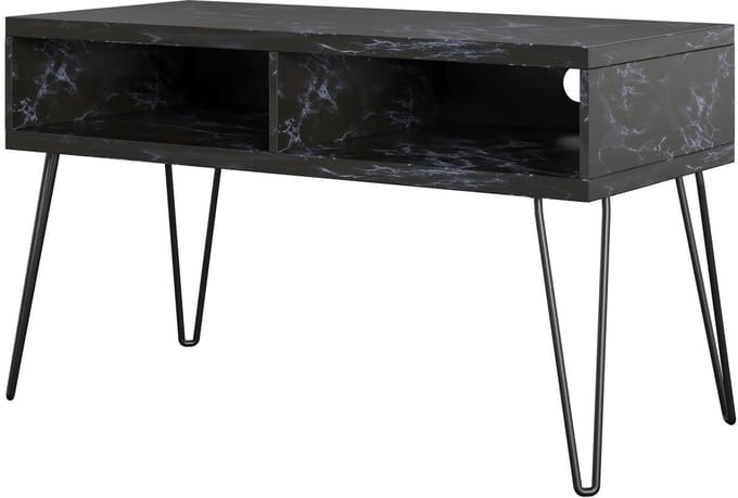 Athena-Tv-meubel - Zwart Marmerlook