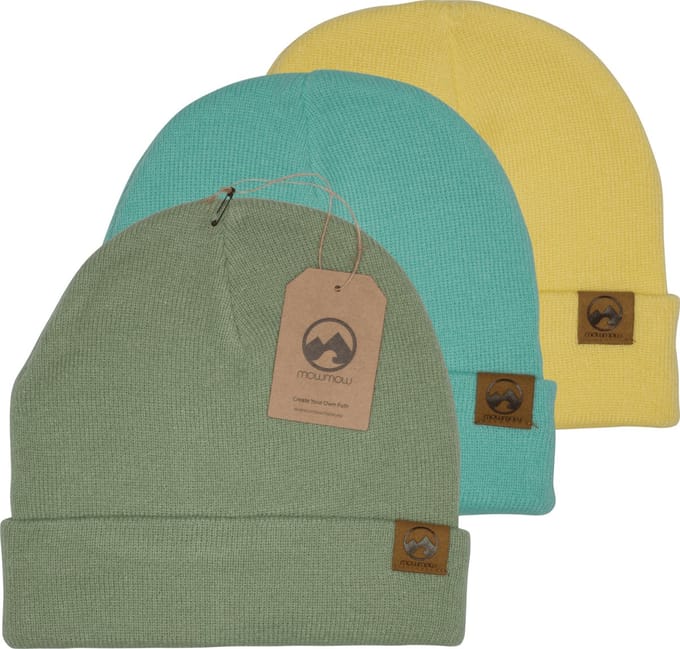 MowMow 3-pack Muts - Beanie - Heren - Dames