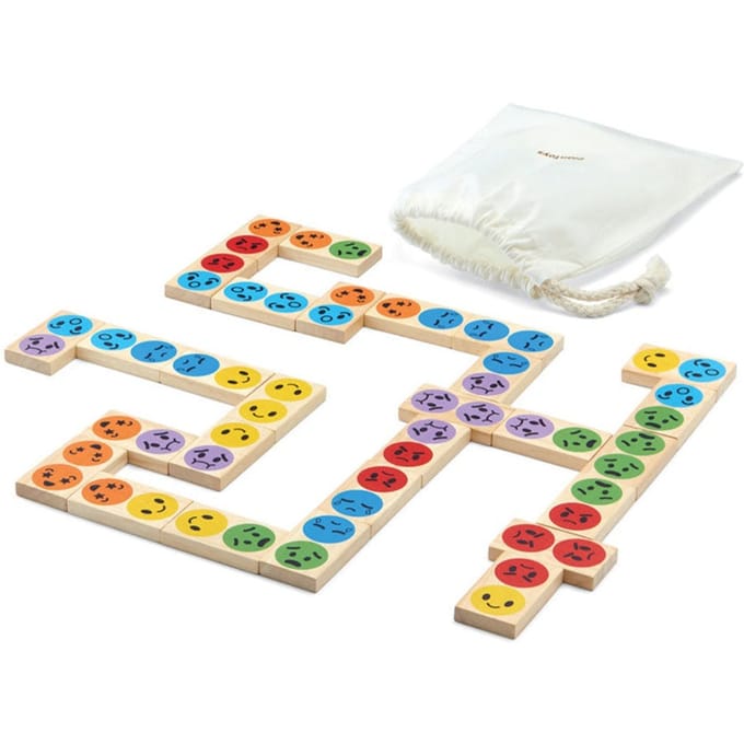 Plan Toys domino emoties 3 jr+
