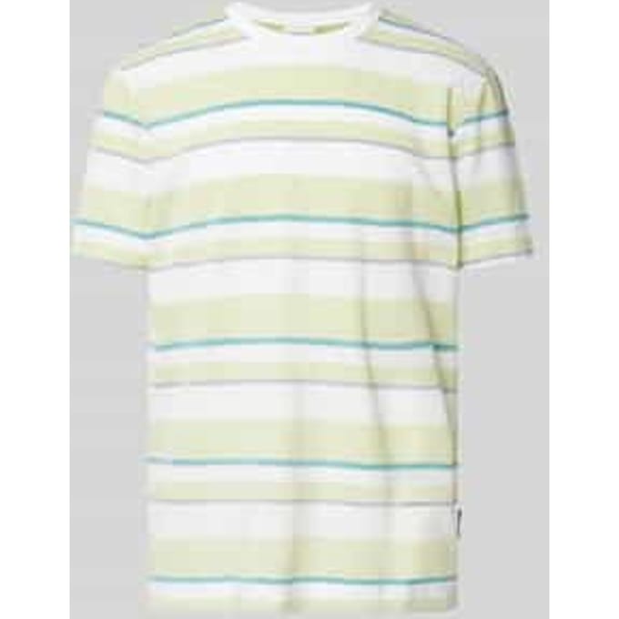 Regular fit T-shirt van puur katoen