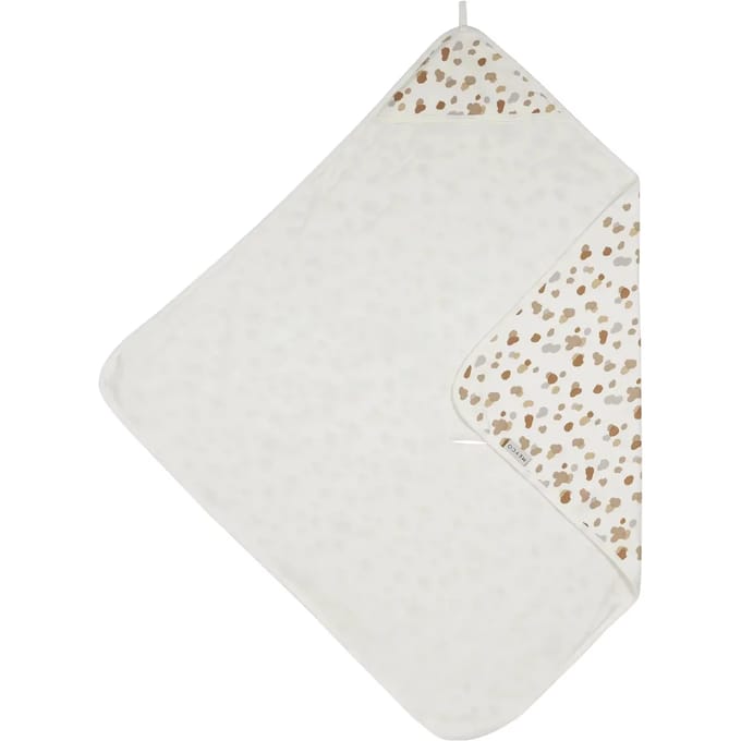 Meyco Baby Stains badcape - neutral - 90x90cm