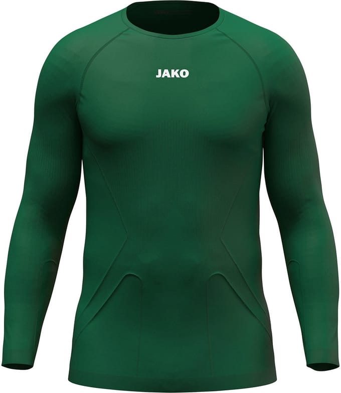 Jako Lightweight Longsleeve Kinderen - Donkergroen | Maat: 140-152