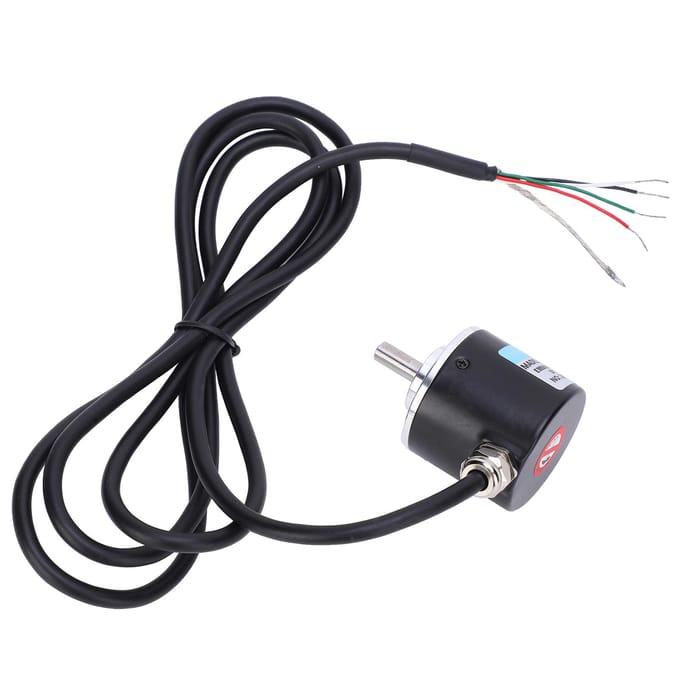 Encoder 5?24V DC AB 2-fas Incrementele Roterende Massieve As Encoder voor Kantoorautomatisering