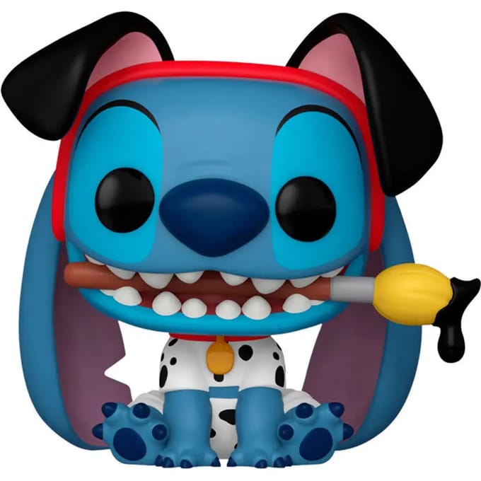 Funko Stitch as Pongo - Funko Pop! - Lilo & Stitch Figuur - 9cm