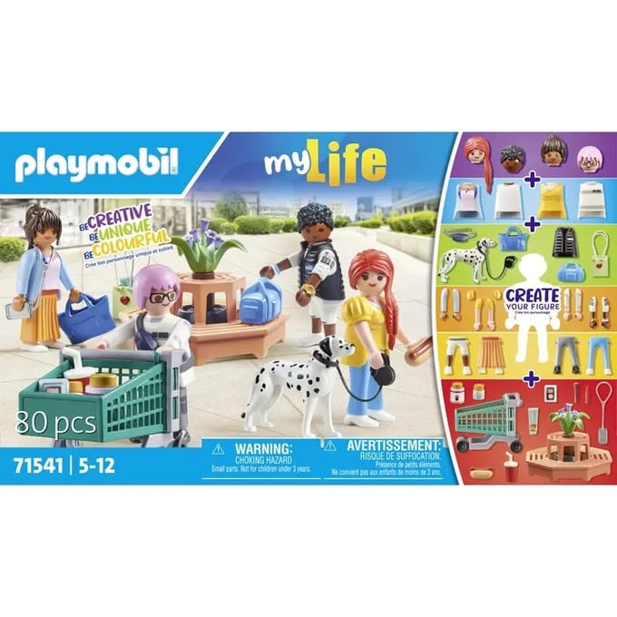 PLAYMOBIL My Life My Figures Shopping - 71541