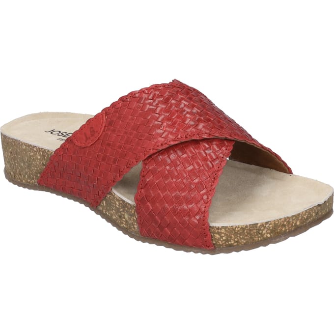 JOSEF SEIBEL Dames Sandaal Tonga 70 in rood