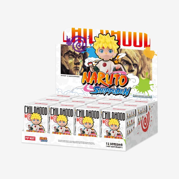 POP MART Boîte Surprise Figurines Série Enfant NARUTO SHIPPUDEN