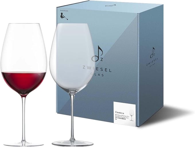 Zwiesel Glas Enoteca Bordeauxglas Premier Cru 101,2 Cl in Geschenkverpakking - 2 Stuks