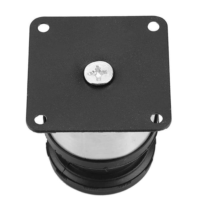 4 stuks Verstelbare Meubelpoten RVS Kastvoeten voor Tafel Bed Bank (50*50mm)