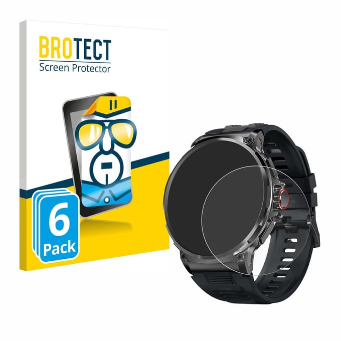 BROTECT - Screenprotector voor Stahlgear Zeus 1.85" - Folie Beschermfolie transparant 6 Stuks