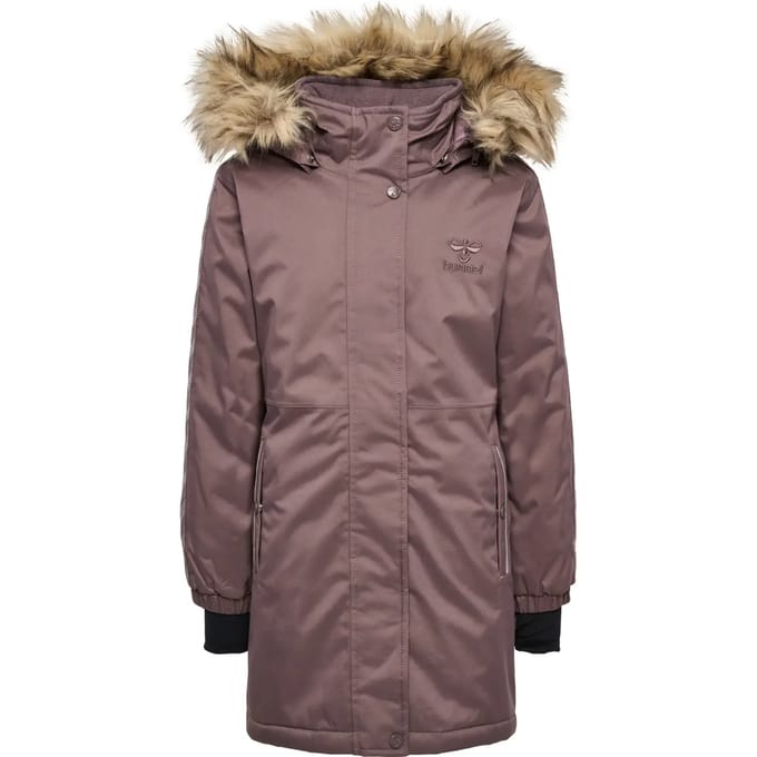 Hummel Leaf Tex Jas Paars 176 cm Meisjes