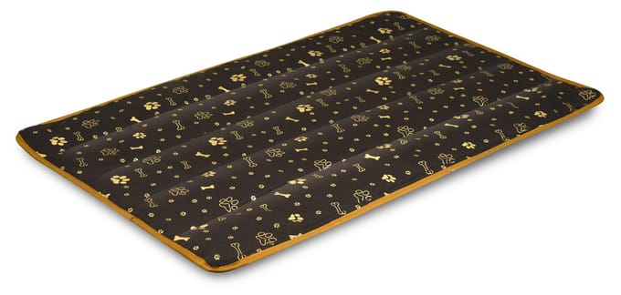 AIO FACTORY - Hondenbed - 50x70 cm - Waterdicht - Gouden Botten