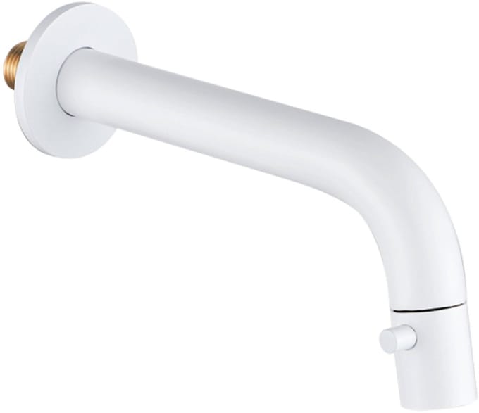 FugaFlow Eccelente Arredo Fonteinkraan - inbouw - uitloop 18cm - inkortbaar - mat wit -