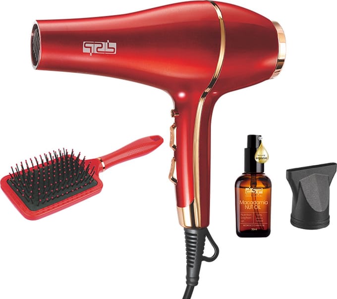 Dsp Haardroger 2000w Fohn Ac5413 Rood