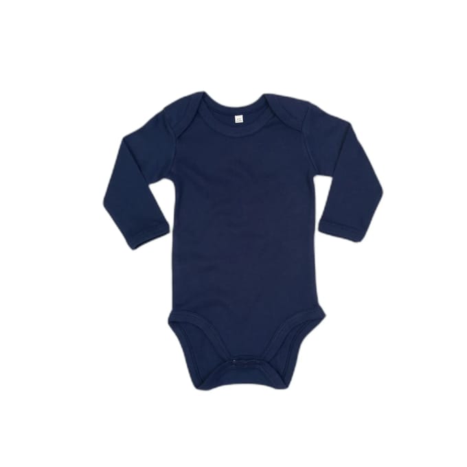Babybugz | Baby long Sleeve Bodysuit | Nautical Navy | 3 - 6 Maanden