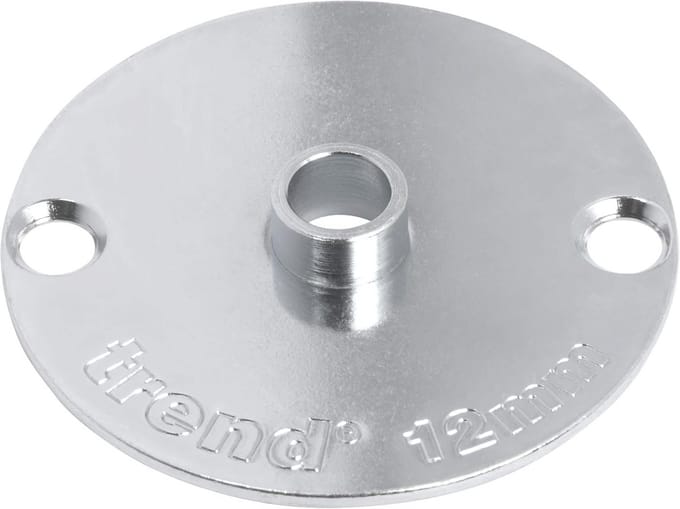 Stalen geleidebus 12 mm voor sjabloonroutering - Euro Style Compatibel