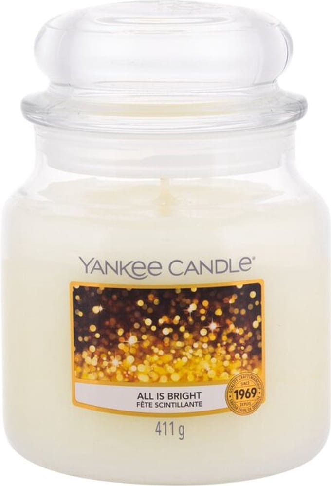 Yankee Candle - All is Bright Classic Medium Geurkaars - 90 branduren