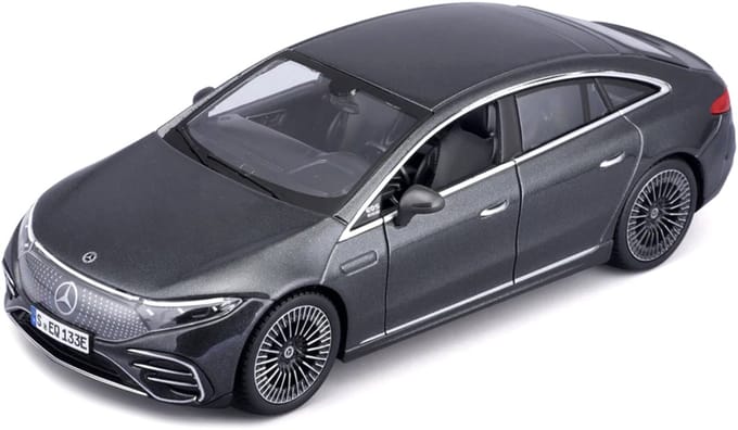 Maisto Mercedes-Benz Eq - Modelauto - Schaal 1:24 - Grijs Metalic