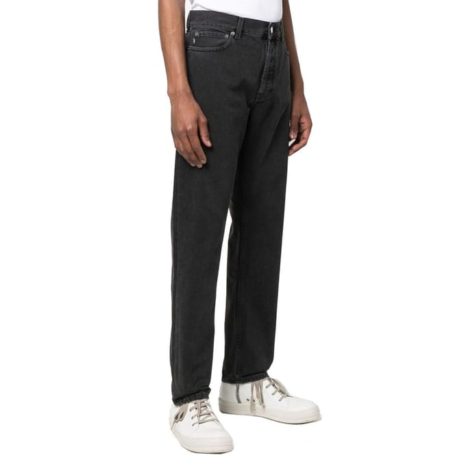 Ambush Zwarte Katoenen Slim Fit Jeans