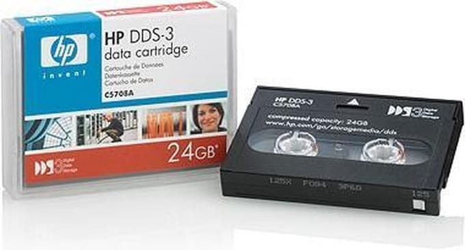 HPE Data Cart/24GB 125m DDS-3 4mm