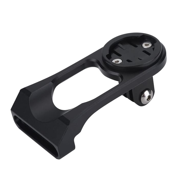 Fiets Stuurpen Verlengstuk Houder voor Computer & Sportcamera (Zwart) zwart