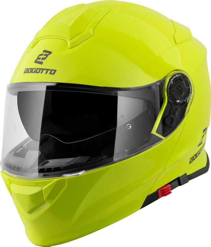 Bogotto H271 Geel Systeemhelm - Helm
