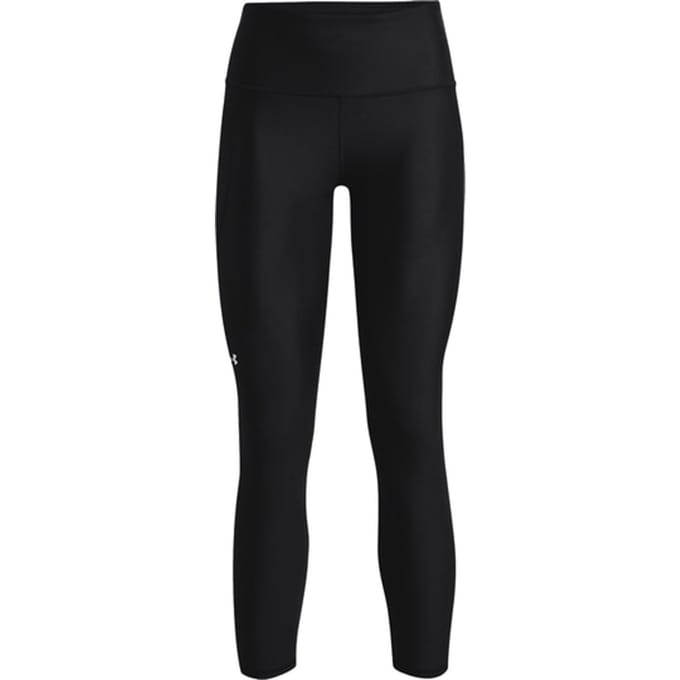 Under Armour Tech Hi Ankle Leg-BLK Dames Sportbroek - Zwart - Wit