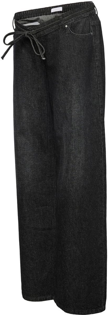 MAMALICIOUS - MLFULA WIDE LEG BELTED JEANS - Dames - Jeans