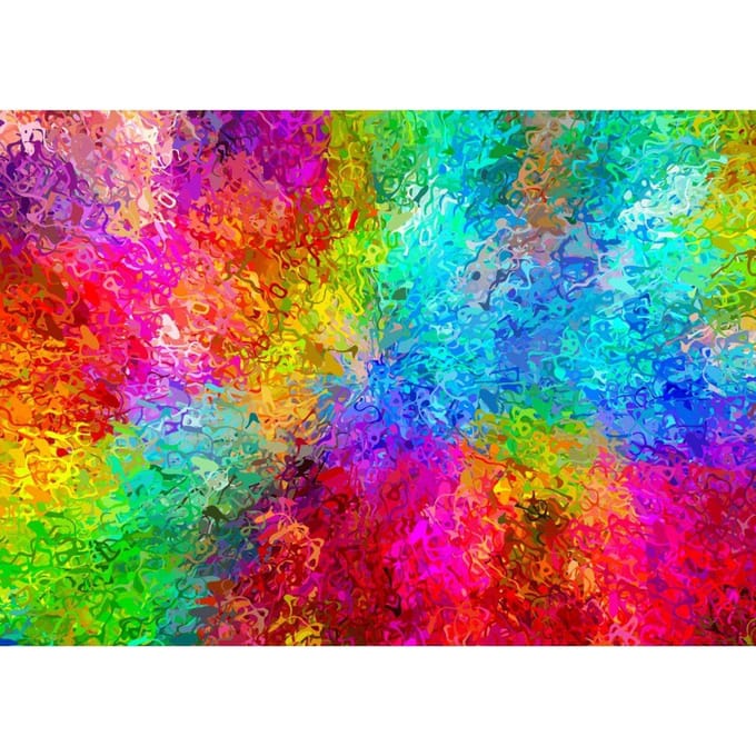 Enjoy Puzzle legpuzzel Hue Burst - 1000 stukjes kleurrijk karton.