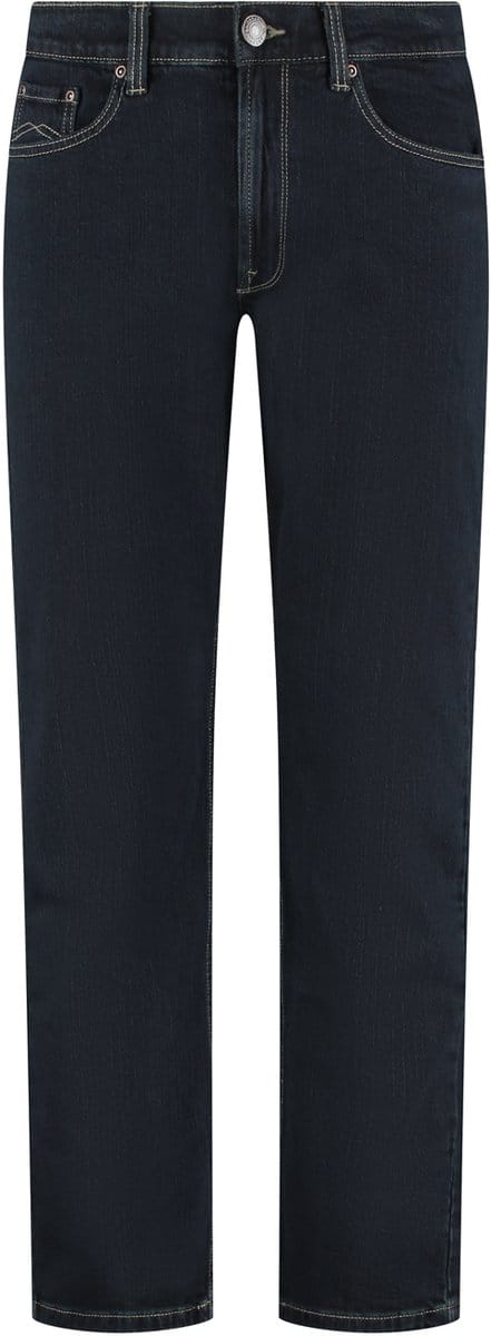 MASKOVICK - Heren Jeans - Regular Fit - Stretch – Blue Black – Clinton – W42 L36