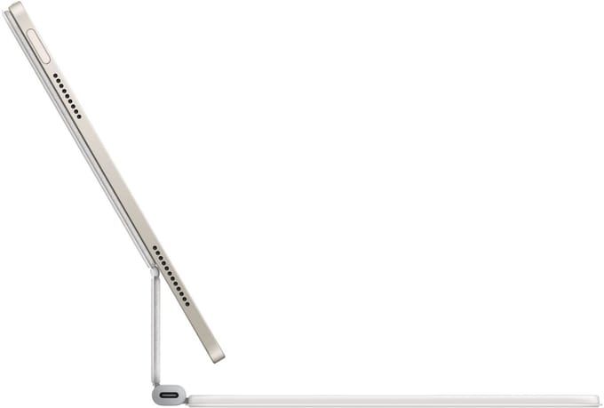 Apple Magic Keyboard for iPad Air 11" M4 | M3 | M2 - International English - White - Keyboard and folio case - Engels - Wit