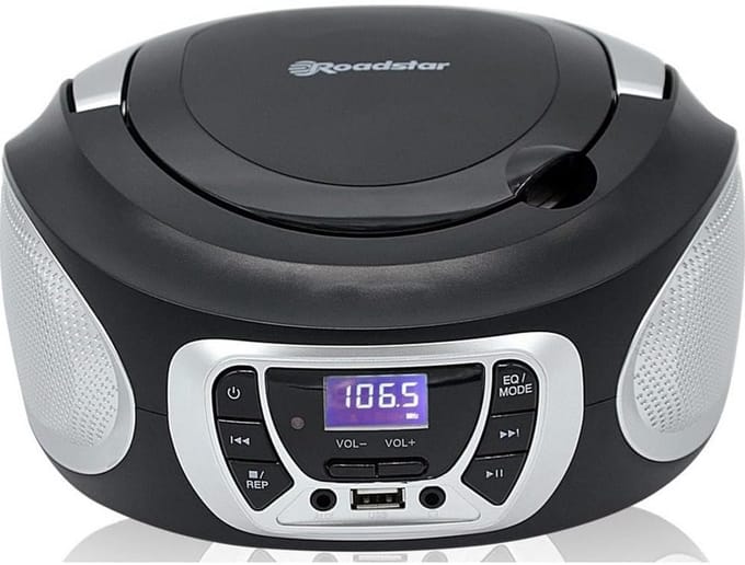 Draagbare Stereo Radio met CD, MP3 en USB-speler