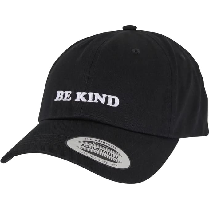 Mister Tee - Be Kind Dad Cap Verstelbare pet - Zwart