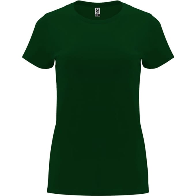 Roly Dames/Dames Capri T-Shirt (Fles groen)