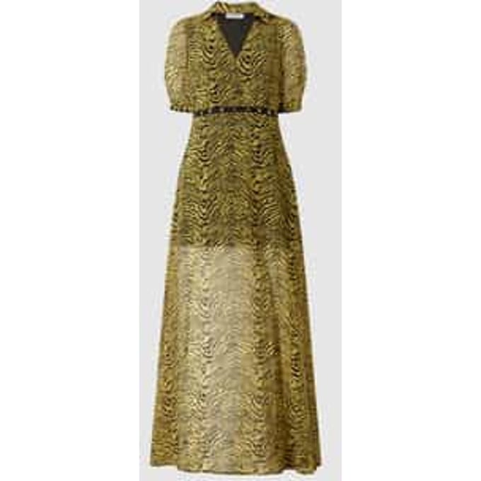 Maxi-jurk van chiffon