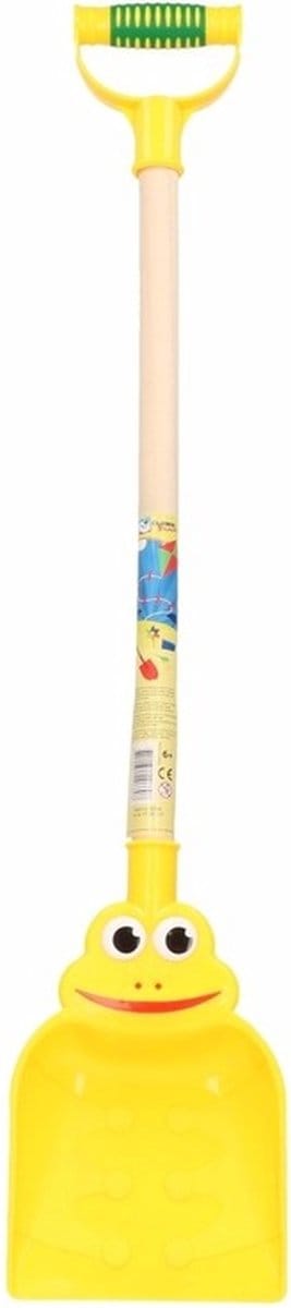 Kikker schep geel 75 cm