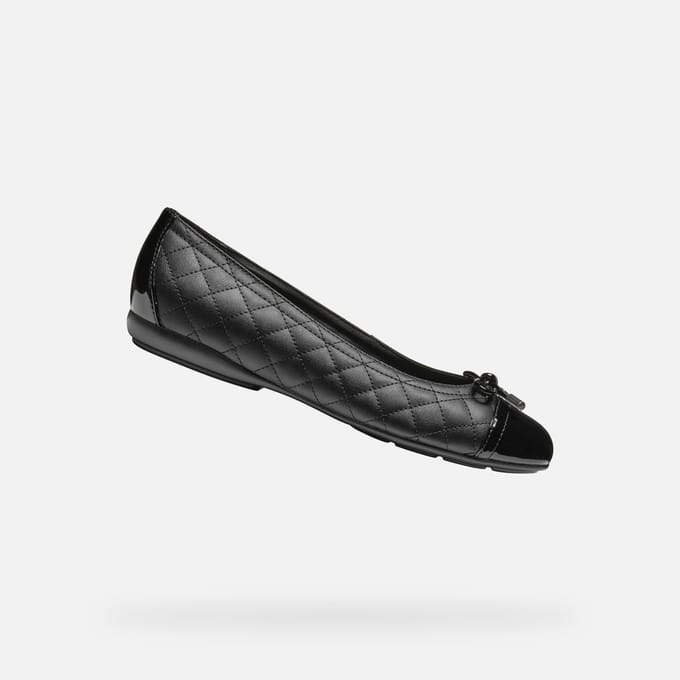 GEOX ANNYTAH DAMES Ballerina's - ZWART
