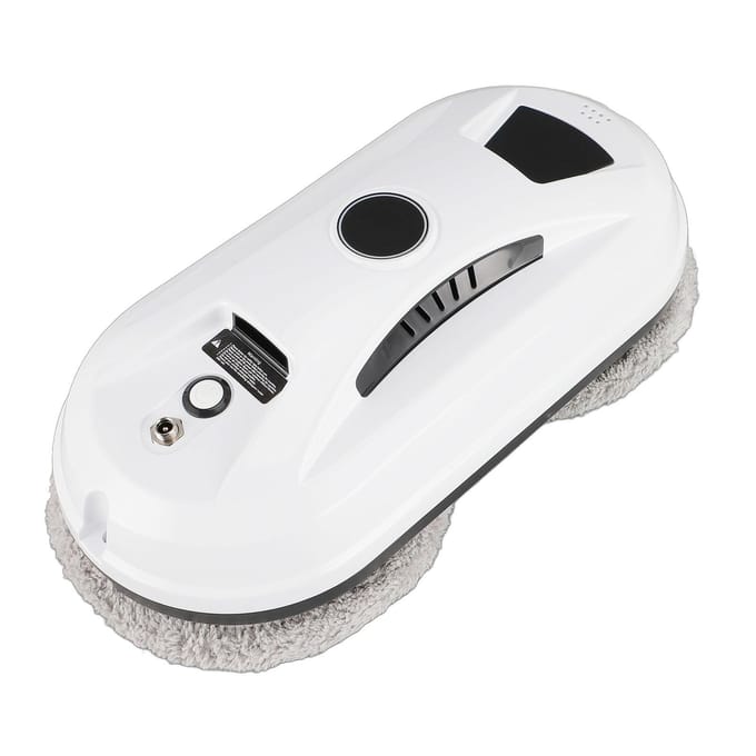 Robot Lave-vitres Aspiration 5600Pa Robot Lave-vitres Intelligent Automatique Télécommande Robot Fenêtre US Plug white