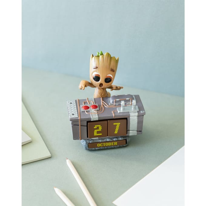 Kalender - Marvel Guardians Of The Galaxy - Death Button 3D Perpetual Calendar