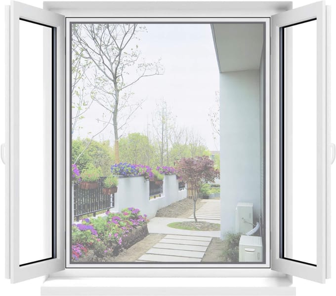 Octav8® Raamhor Magnetsich - Horrengaas - Muggengaas - Universeel - Transparent